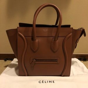 Celine Mini Luggage Brown EUC!